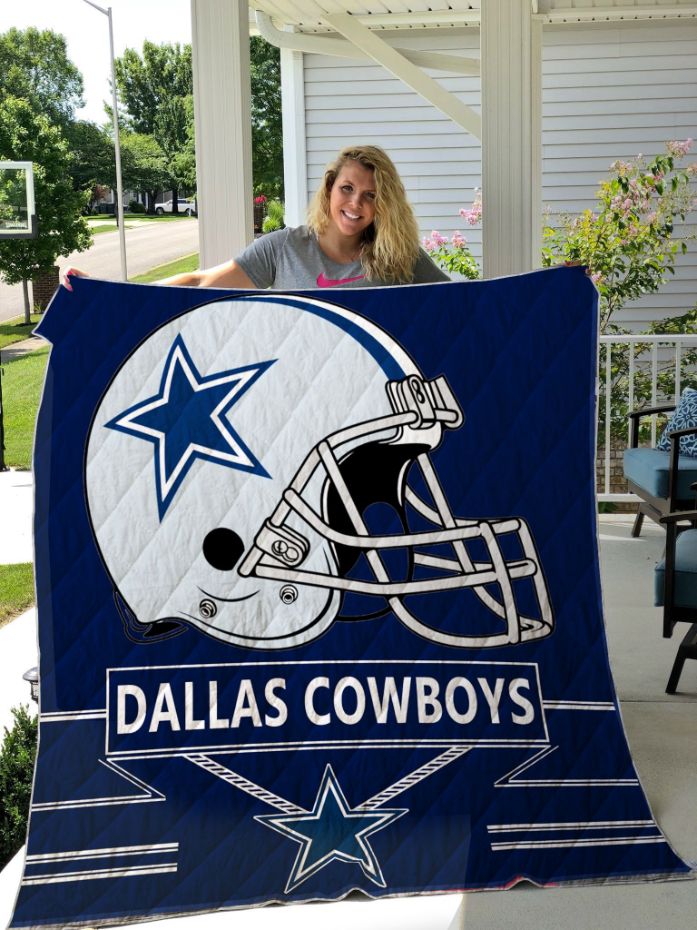 Dallas Cowboys Quilt Blanket - Teeruto