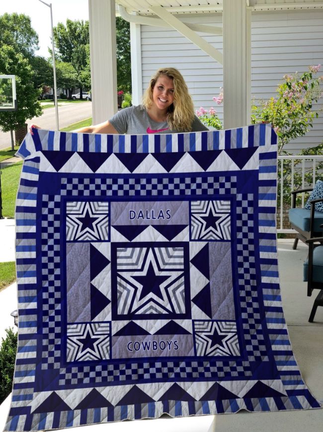 Dallas Cowboys Quilt Blanket - Teeruto