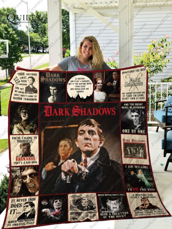 Dark Shadows For Fans Great Quilt Blanket Teeruto