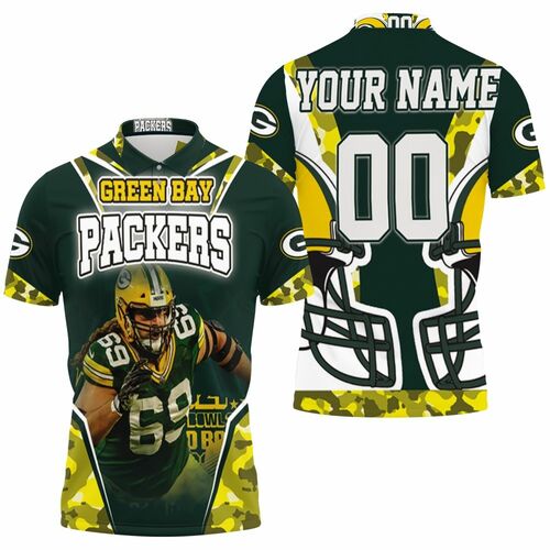 David Bakhtiari 69 Green Bay Packers Nfc North Champions Super Bowl 2021 Personalized Polo Shirt Model A6062 All Over Print Shirt 3d T-shirt