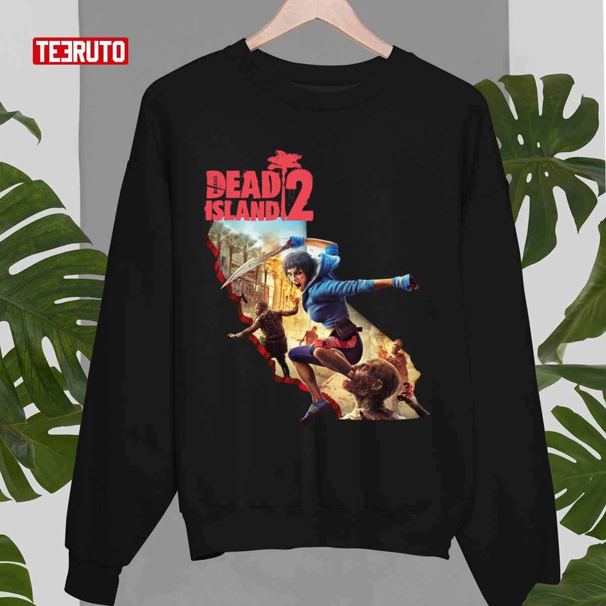 Dead Island 2 With Zombie Design Unisex T-shirt Dead Island 2 With Zombie Design Unisex T-shirt