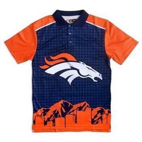 Denver Broncos Thematic Polyester Polo Shirt 3d All Over Print Shirt All Over Print Shirt 3d T-shirt