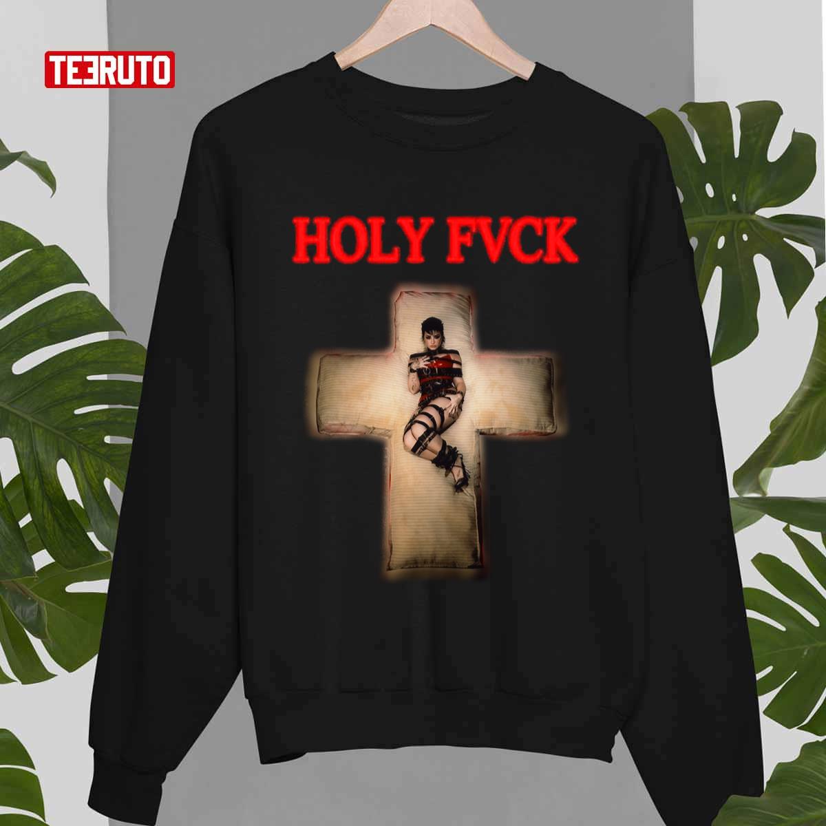Design Demi Lovato’s Holy Fvck Unisex T-Shirt