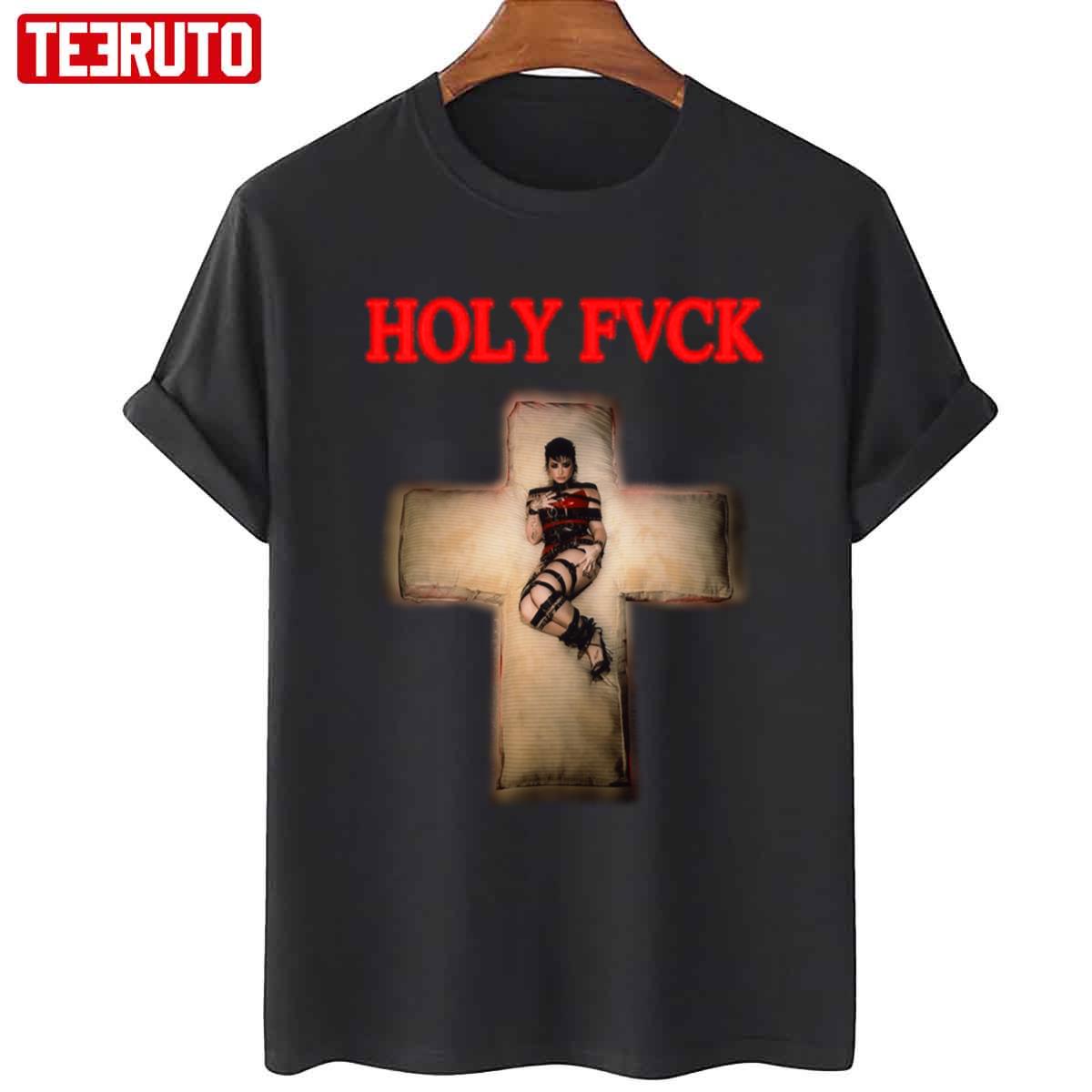 Design Demi Lovato’s Holy Fvck Unisex T-Shirt