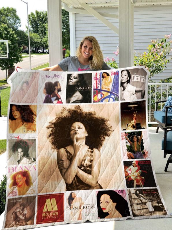 Diana Ross Collection Love Quilt Blanket Teeruto