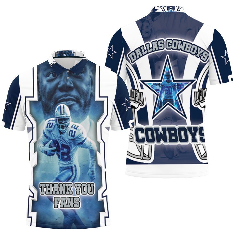 Emmitt Smith #22 Dallas Cowboys Super Bowl 2021 Nfc East Division Polo  Shirts - Peto Rugs