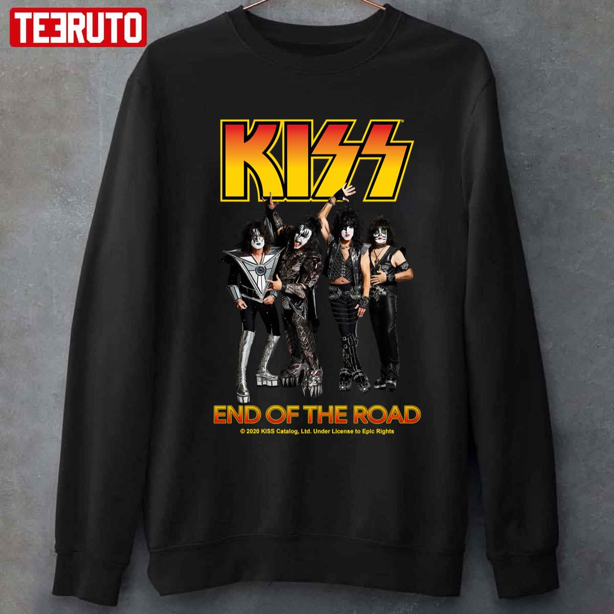 KISS Band End Of The Road World Tour T-Shirt