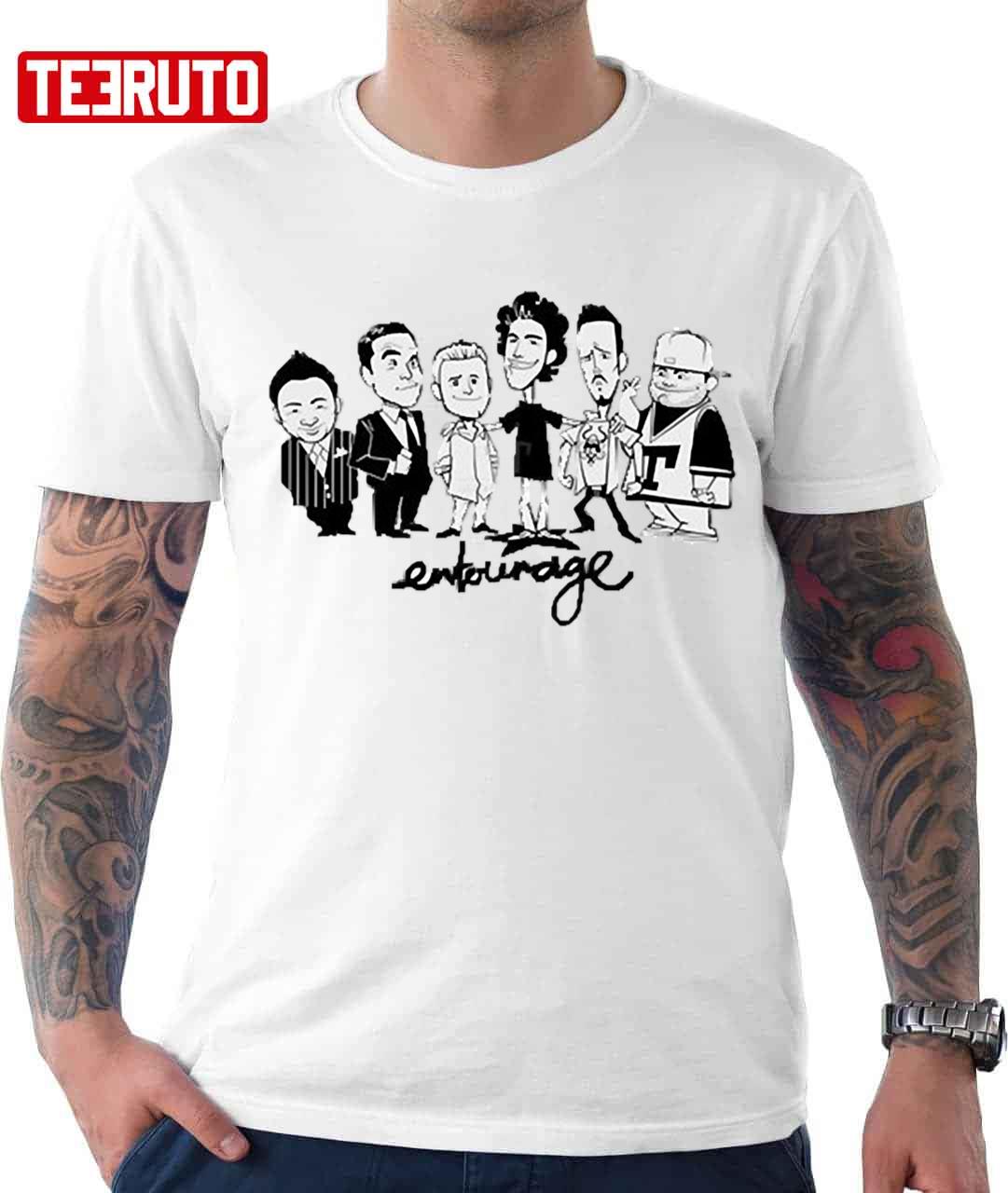 Entourage Design Unisex T-shirt - Teeruto