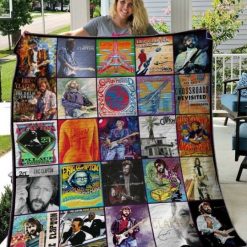 Fan Made Eric Clapton Collection Quilt Blanket