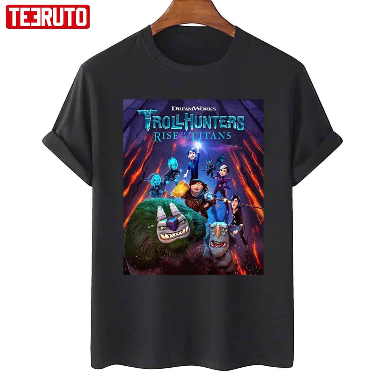 Fantasy Film Trollhunters Rise Of The Titans Unisex T-Shirt - Teeruto