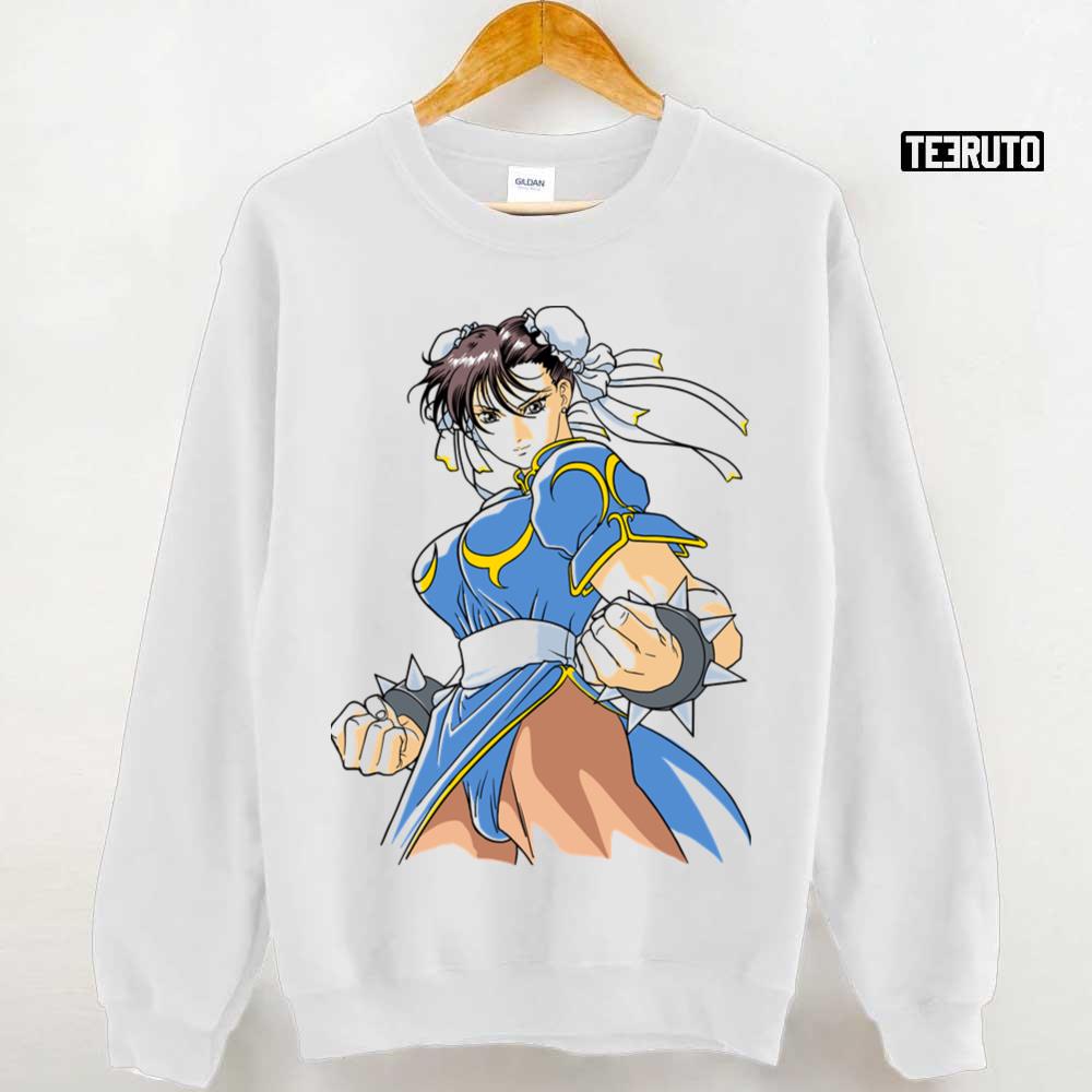 Harajuku Style Street Fighter Japan Game T Shirt Kawaii Chun Li