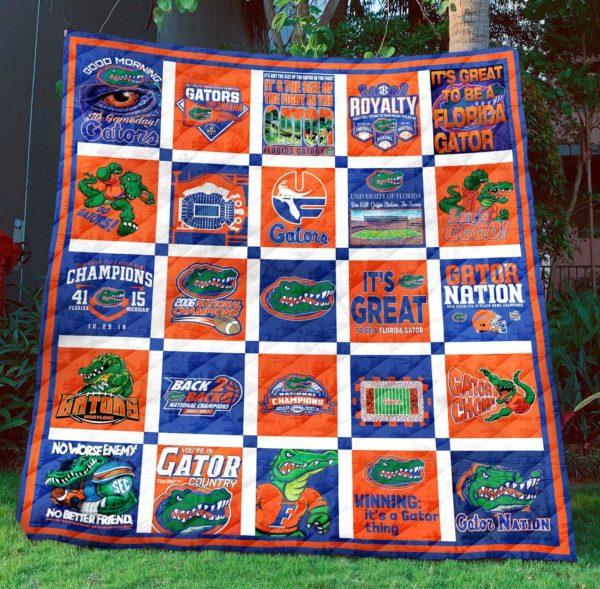 Florida Gators Quilt Blanket TH1507 - Teeruto