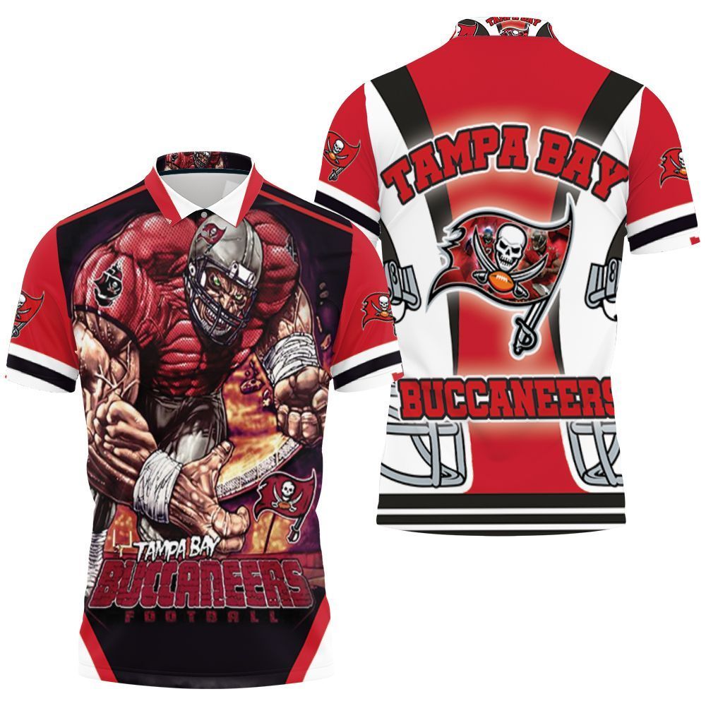 Football Giant Player Tampa Bay Buccaneers Nfc South Division Champions Super Bowl 2021 3d Polo Shirt Jersey All Over Print Shirt 3d T-shirt