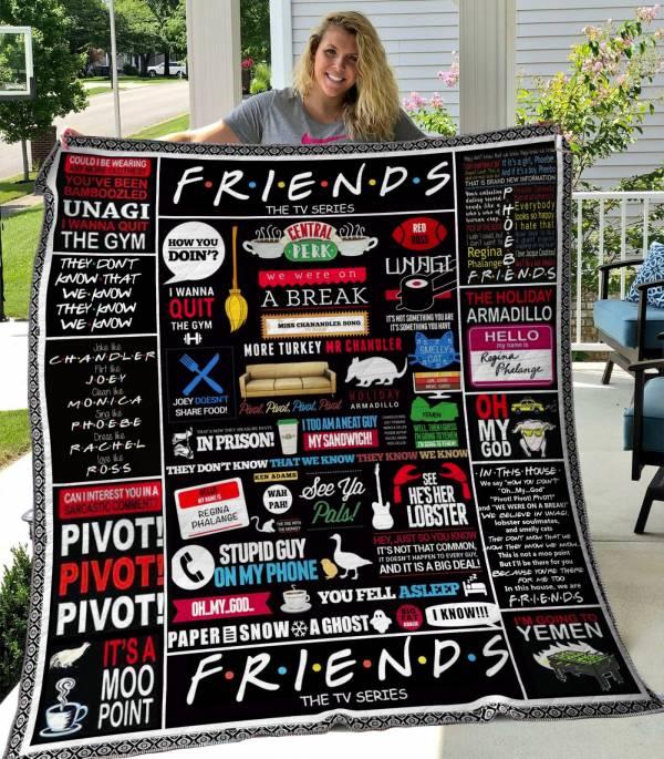 Friends Quilt Blanket Teeruto