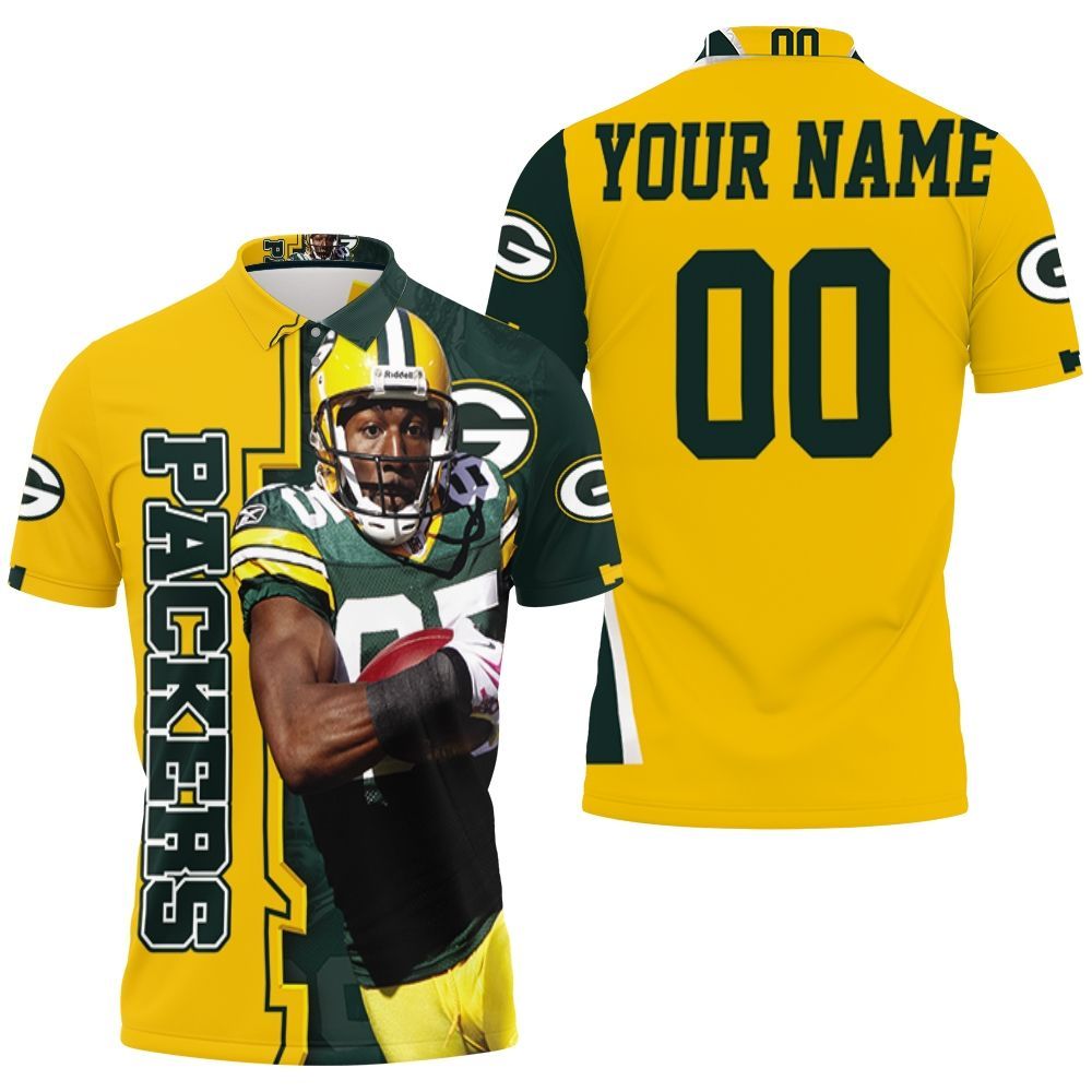 Greg Jennings Green Bay Packers Thanks Nfl Champion Nfc North Winner Personalized Polo Shirt All Over Print Shirt 3d T-shirt