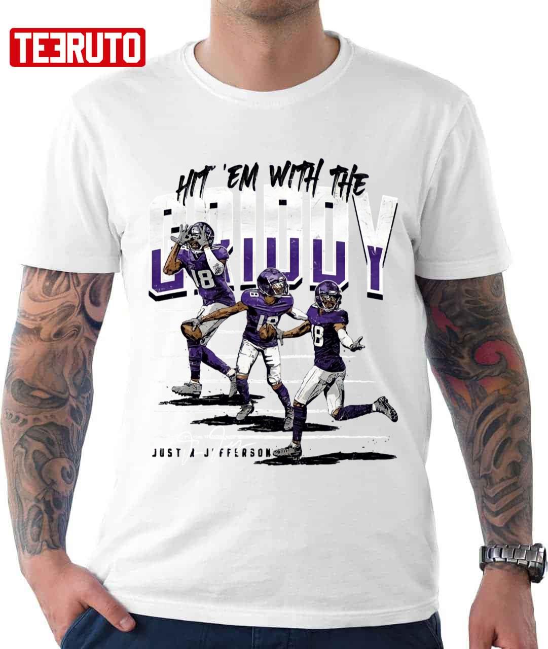 Minnesota Vikings Skeleton - Unisex t-shirt