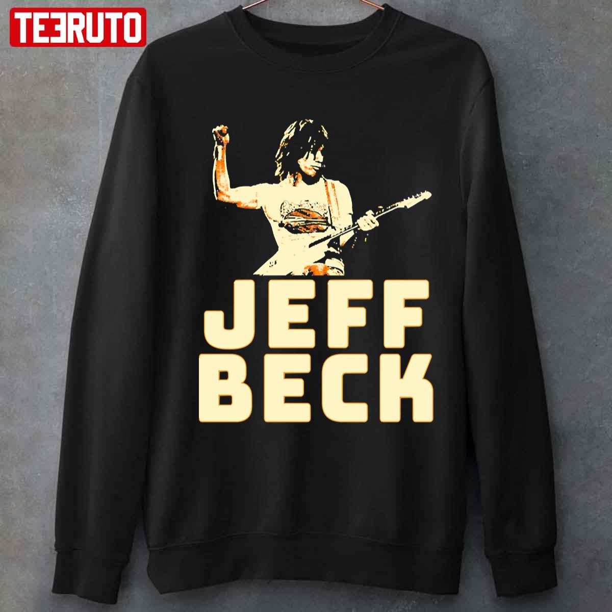Guitarist Jeff Beck Retro Design Unisex Sweatshirt