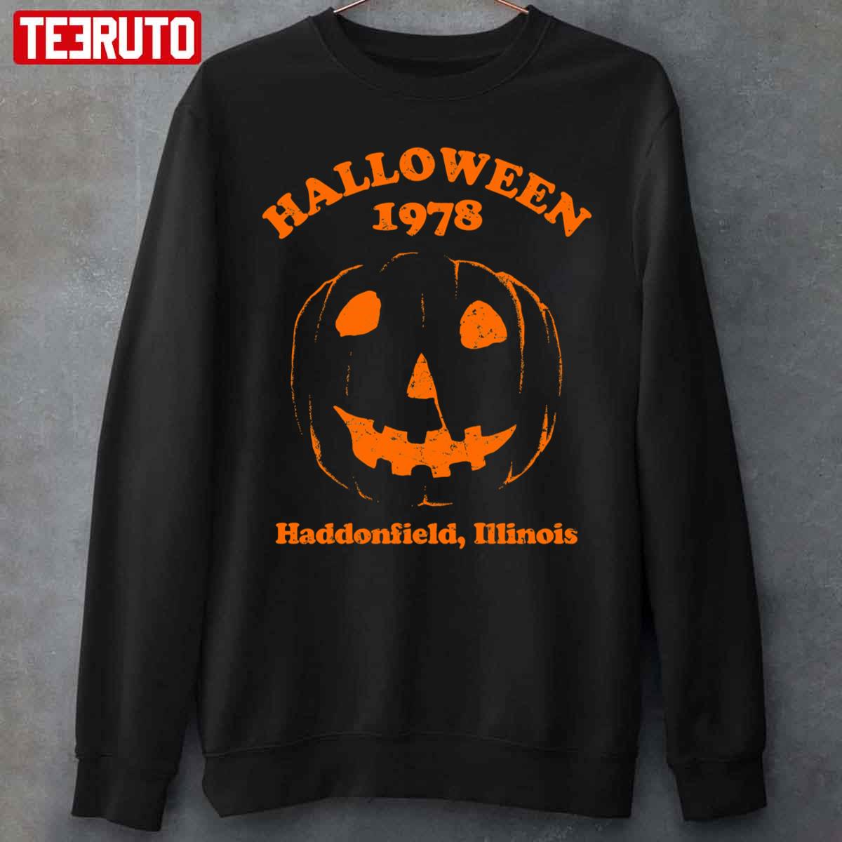 Halloween 1978 Holiday Spooky Myers Pumpkin Haddonfield Unisex ...