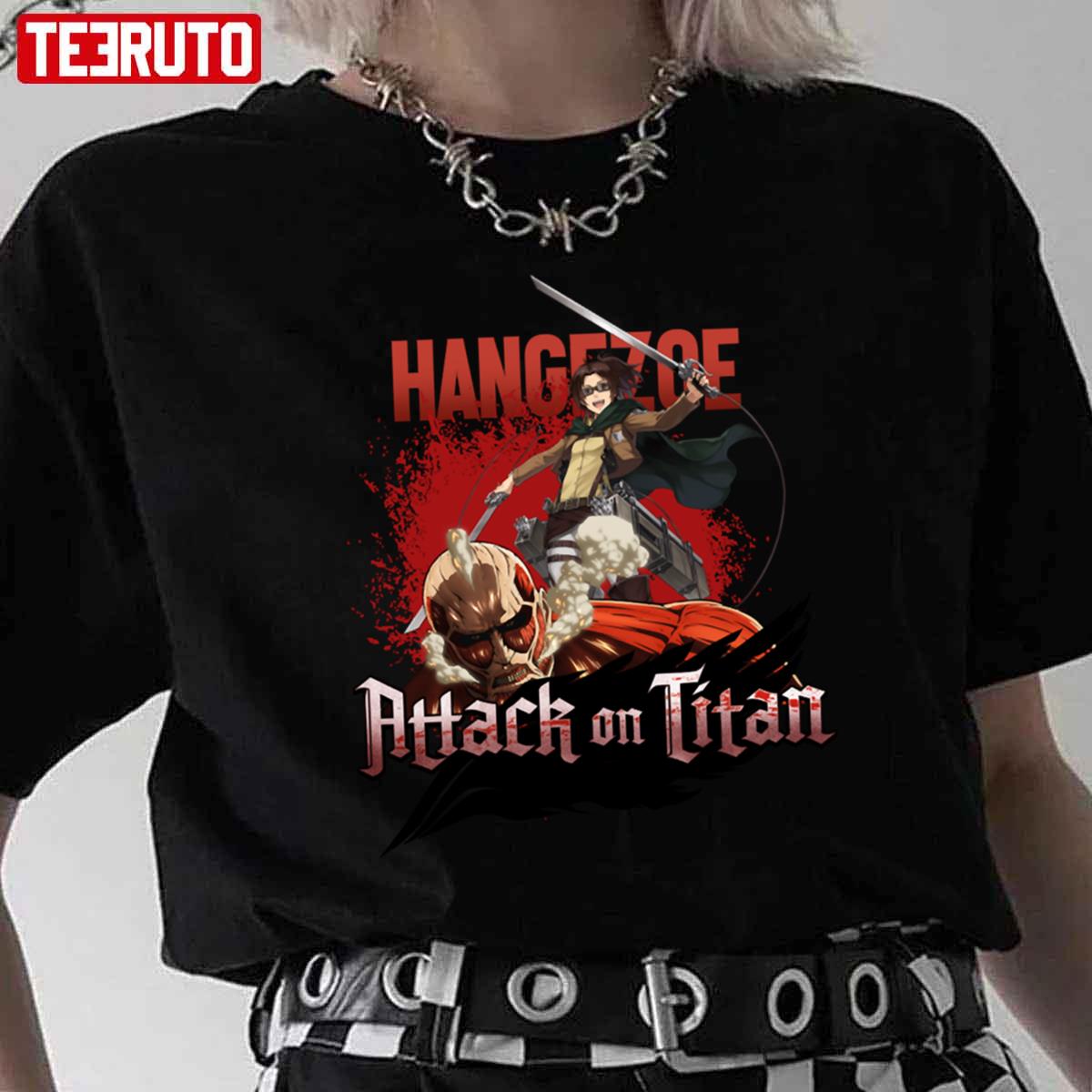 Hange Zoe Attack On Titan Anime Unisex T-Shirt