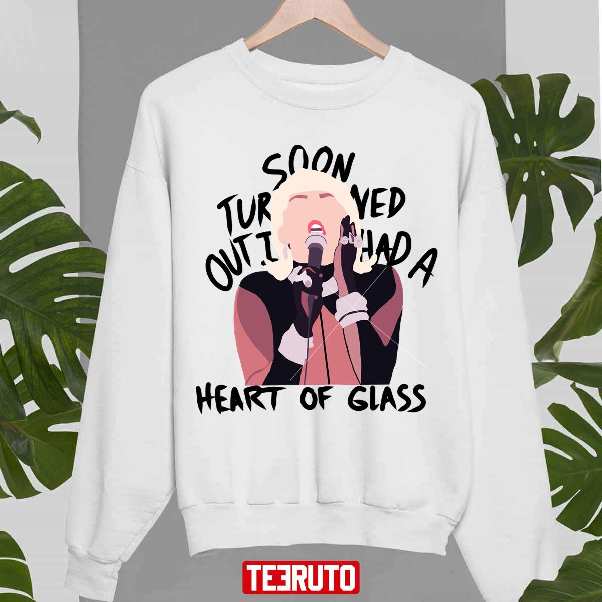 Heart Of Glass Lyrics Miley Cyrus Unisex Sweatshirt