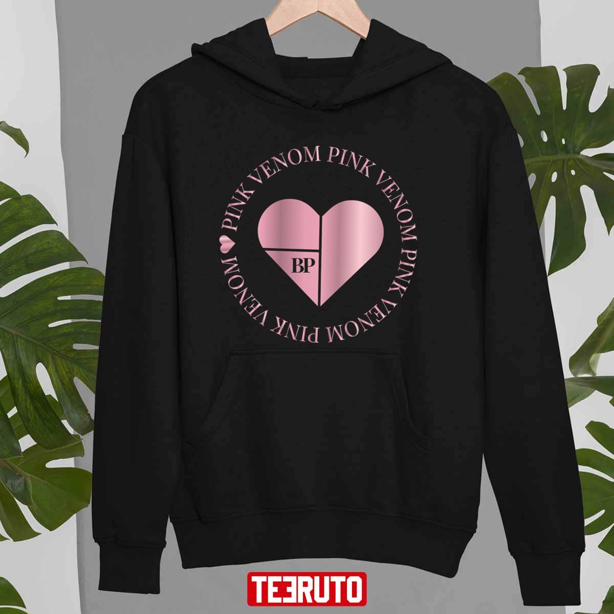 Heart Pink Venom BlackPink Blink Unisex T-shirt - Teeruto