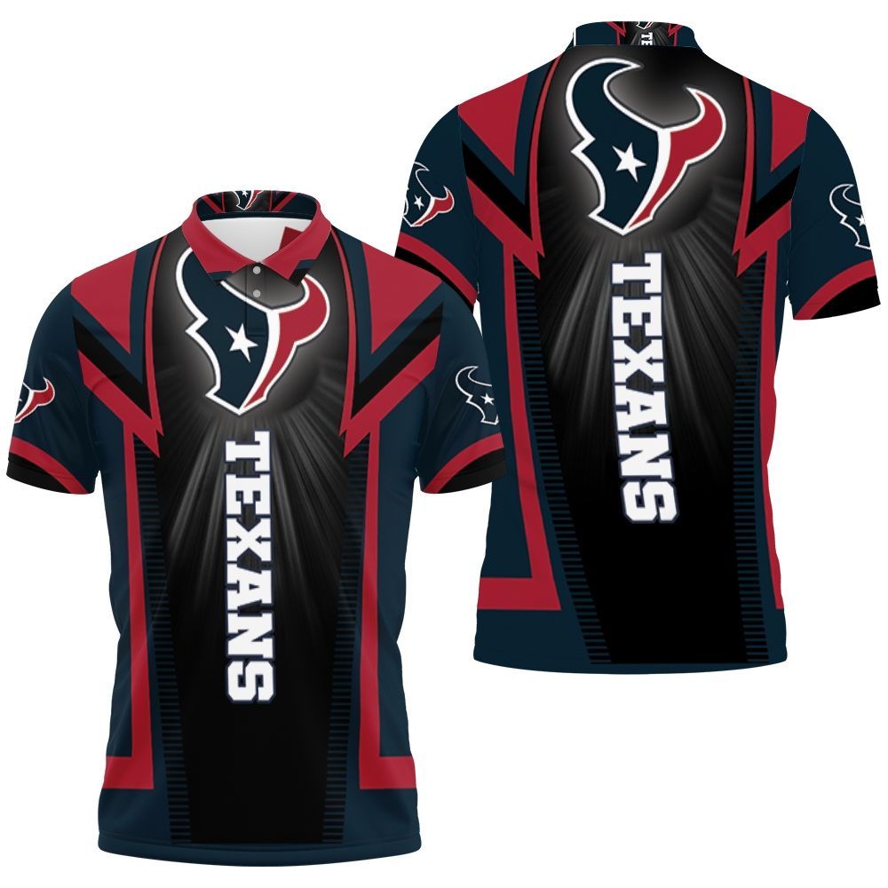 Personalized Houston Texans No104 Polo Shirt, 3D All Over Print