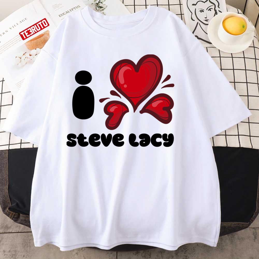 I Love Steve Lacy Unisex T-Shirt
