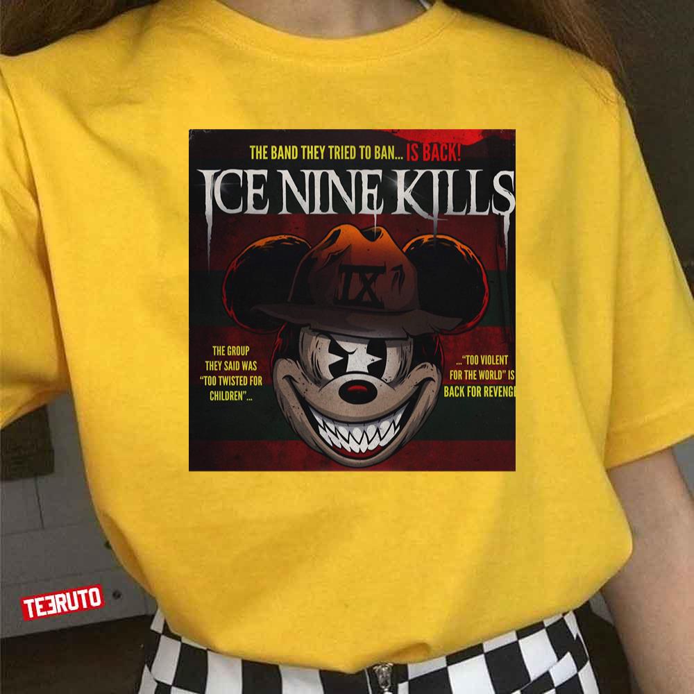 Ice Nine Scream Kills Ix Tour 2019 Mickey Unisex T-Shirt