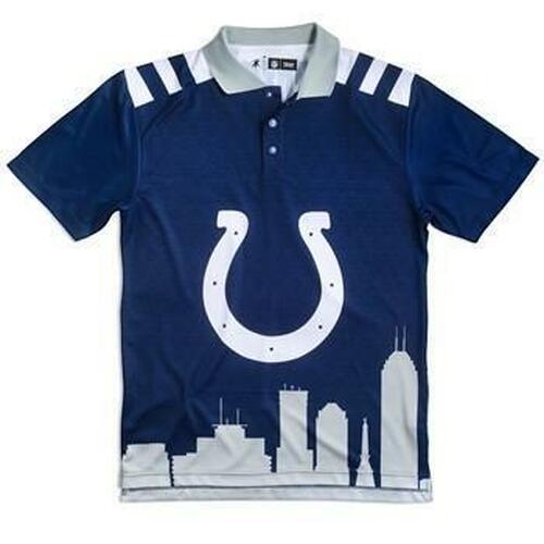 Indianapolis Colts Thematic Polyester Polo Shirt 3d All Over Print Shirt All Over Print Shirt 3d T-shirt