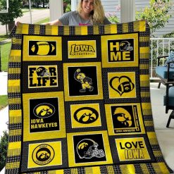 Iowa Hawkeyes Ncaa Quilt Blanket