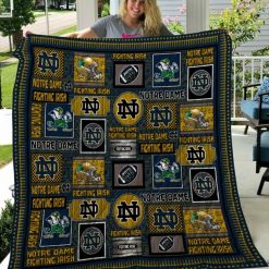 Irish Ncaa Notre Dame FightingQuilt Blanket