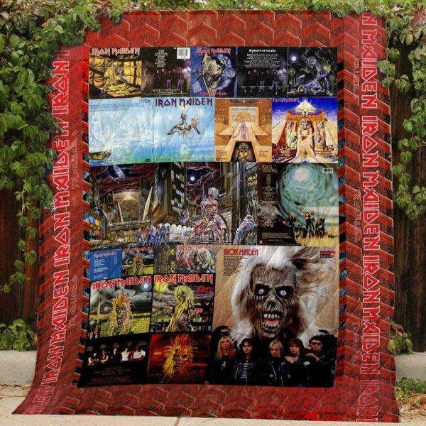 Iron Maiden 3d Quilt Blanket #Bjan-1
