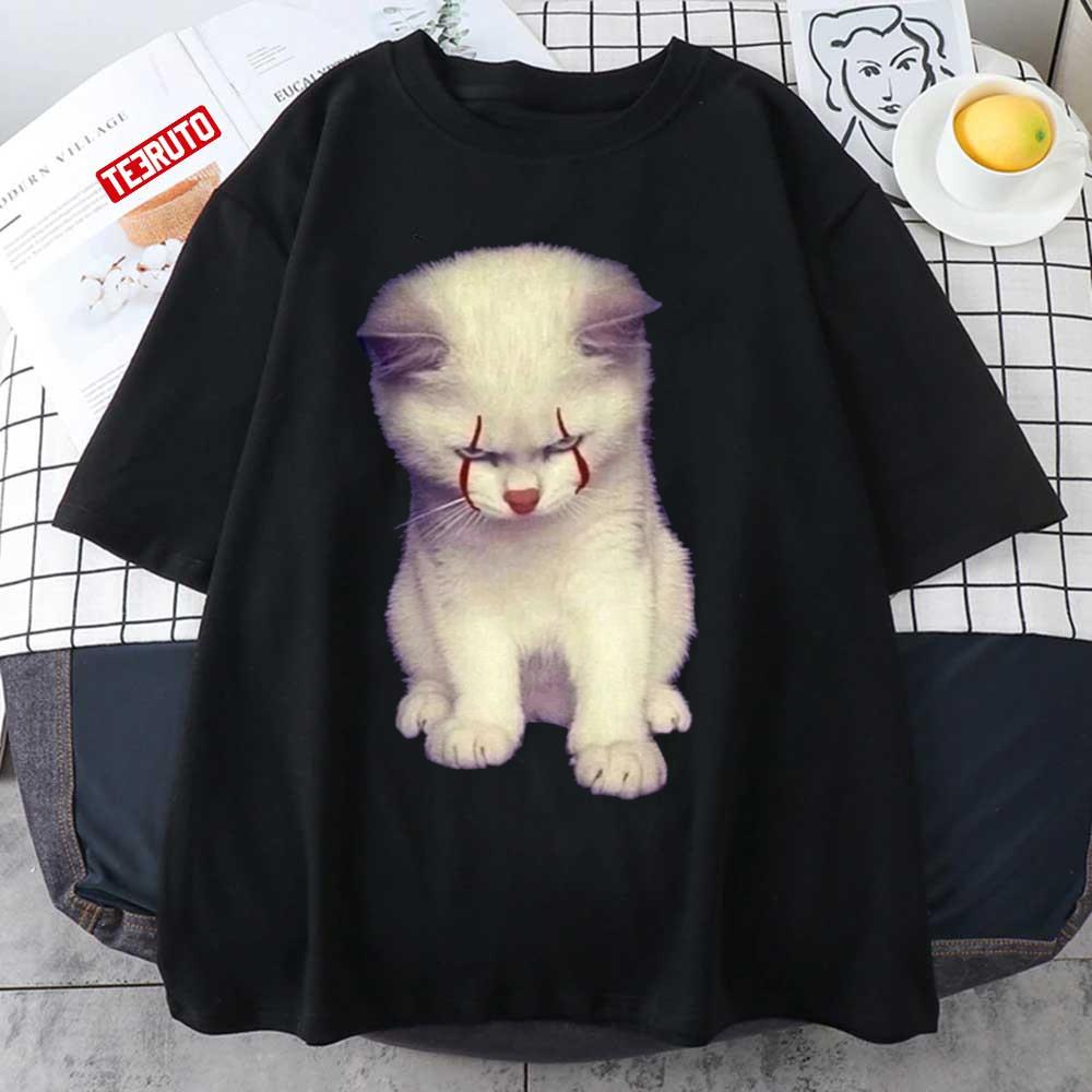 IT Pennywise Cat Halloween Unisex T-Shirt