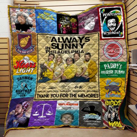 It’s Always Sunny In Philadelphia Anniversary Quilt