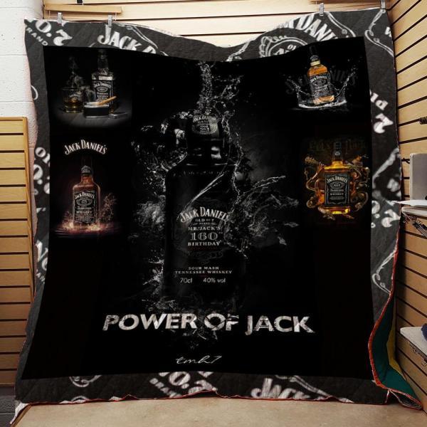 Jack Daniels Tennessee Whiskey 4 Quilt Blanket Teeruto
