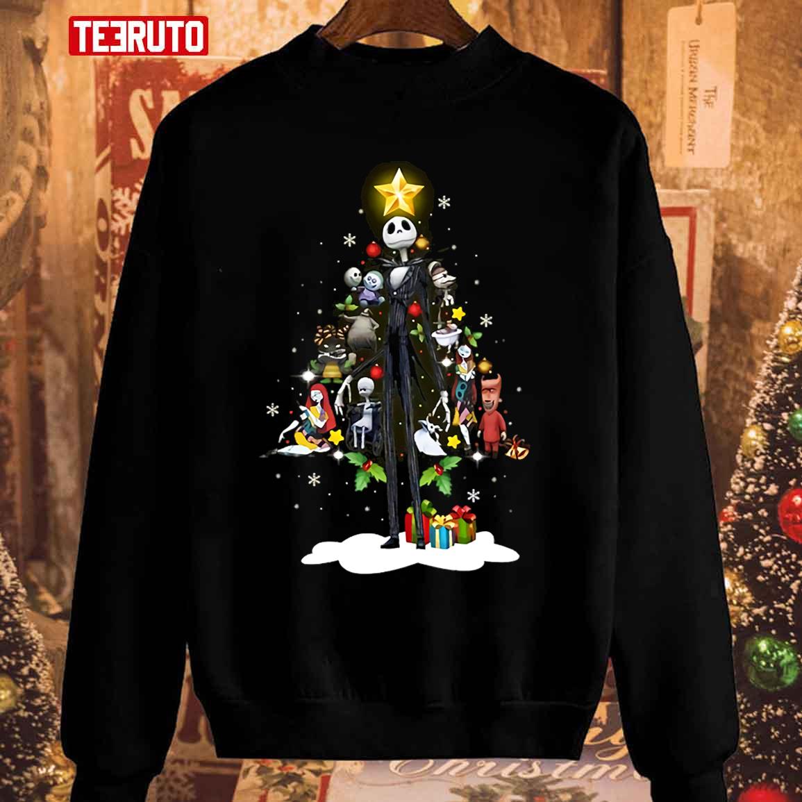 Jack Skellington Love The Nightmare Before Christmas Funny Design Unisex Sweatshirt