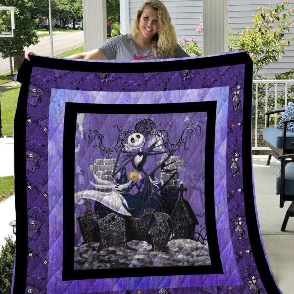 Jack Skellington Magical Quilt Blanket