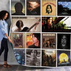 Jackson Browne Best Albums Quilt Blanket