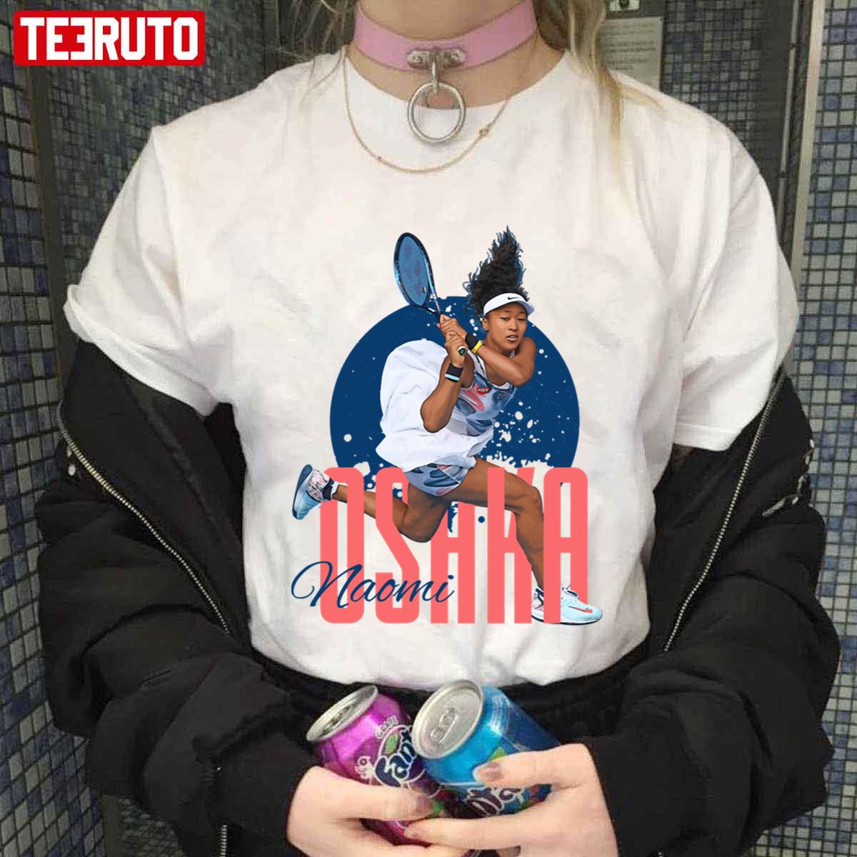 Japanese Tennis Player Naomi Osaka Retro Unisex T-shirt