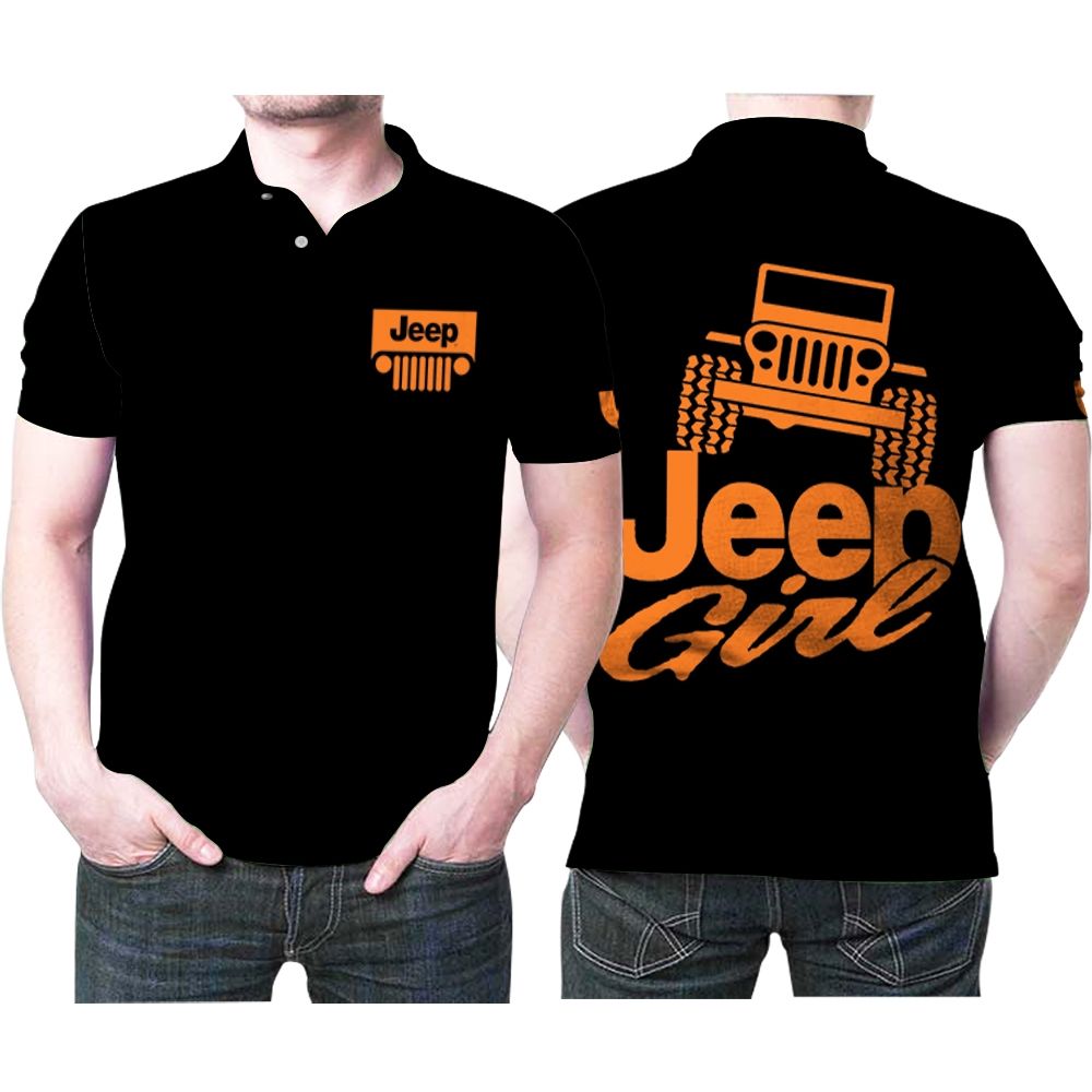 Jeep Girl Jeep Lover 3d Polo Shirt All Over Print Shirt 3d T-shirt