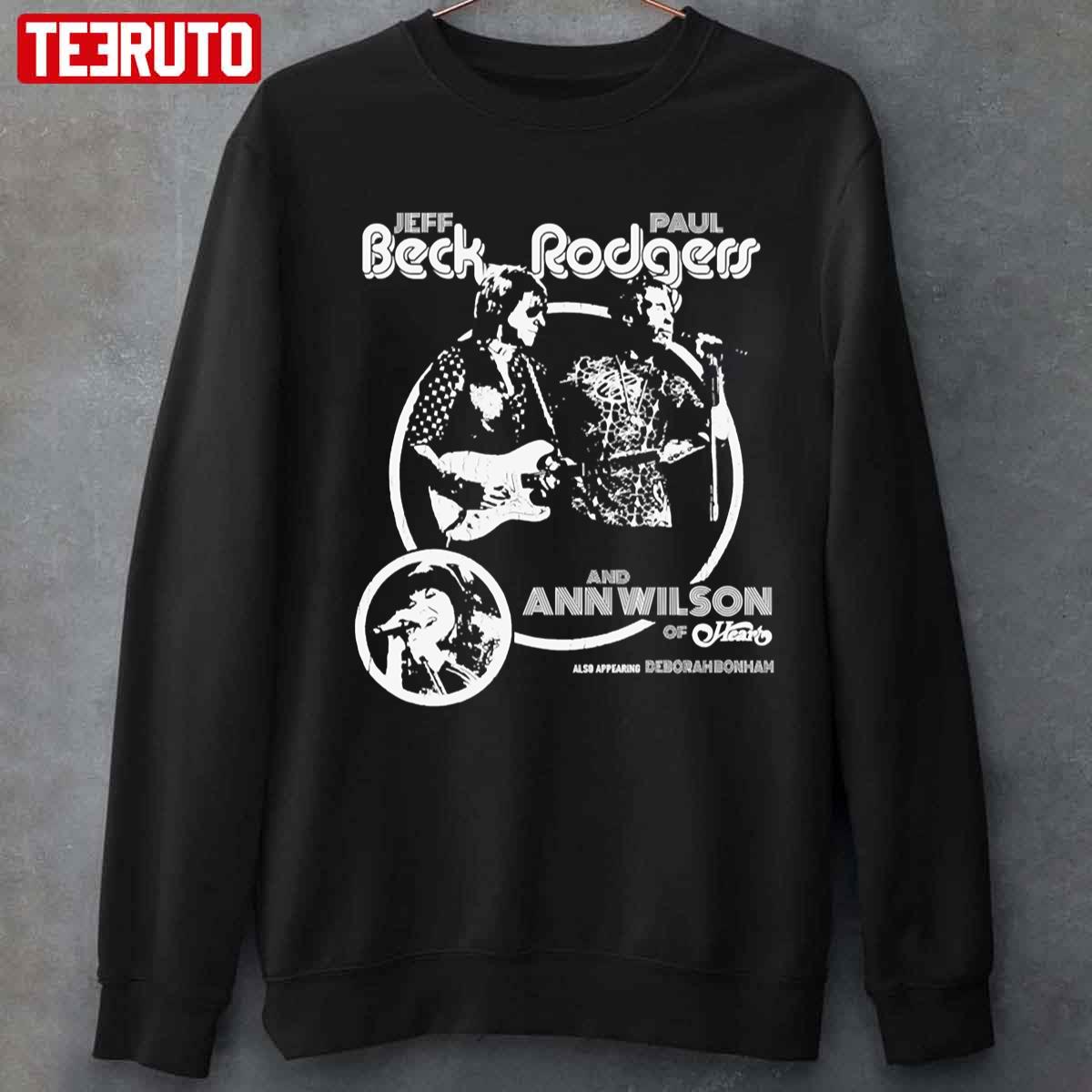 Jeff Beck Paul Rodgers In Concert Unisex T-Shirt
