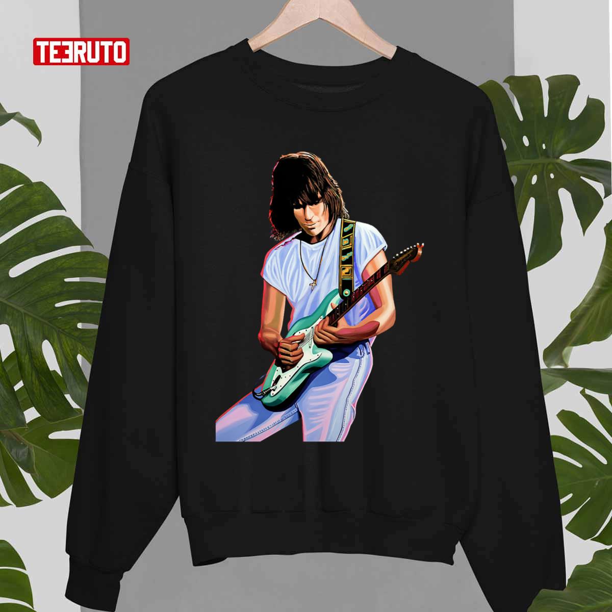 Jeff Beck Stories Worth Reading Right Now Retro Style Art Unisex T-Shirt