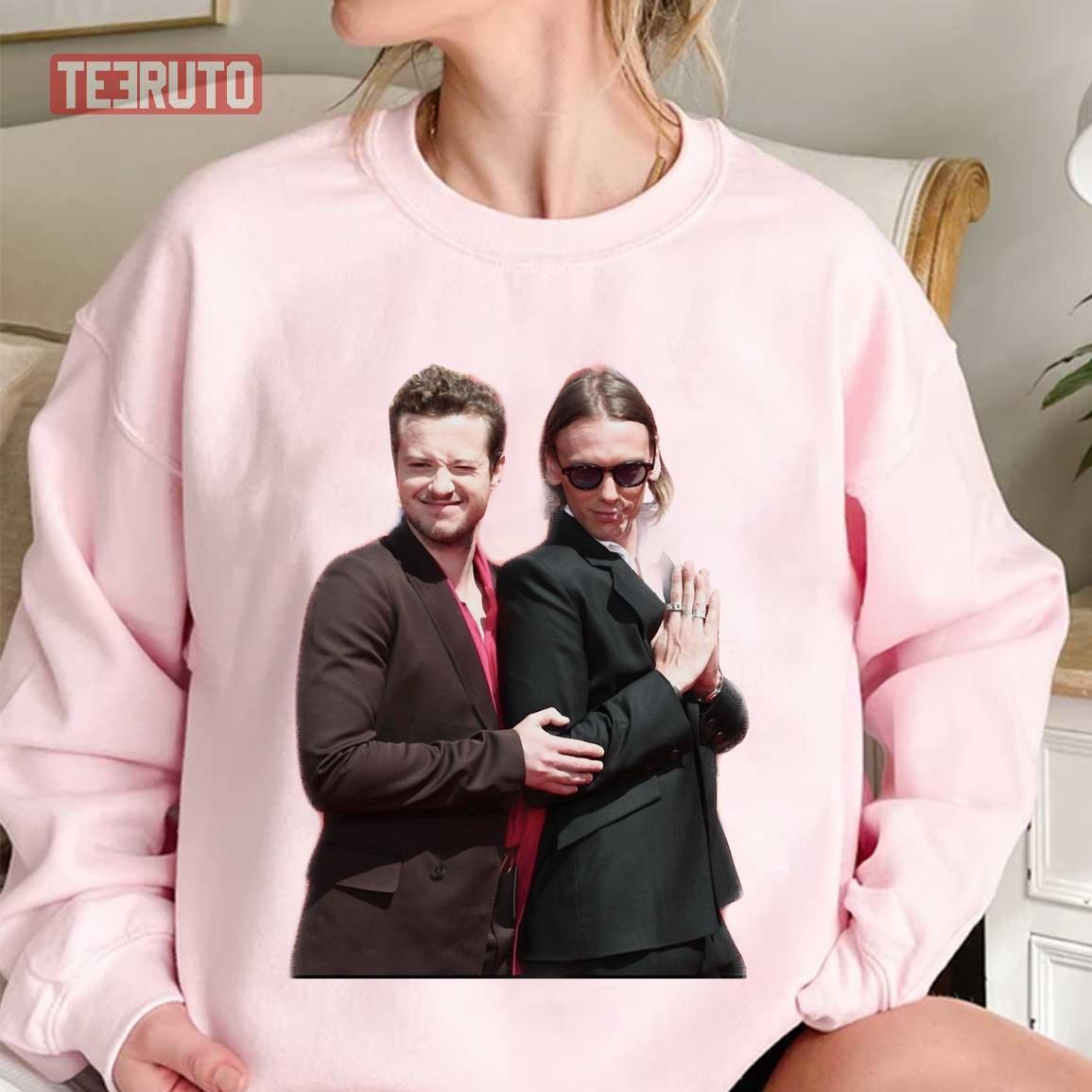 Joseph Quinn And Jamie Campbell Bower Stranger Things Unisex Sweatshirt