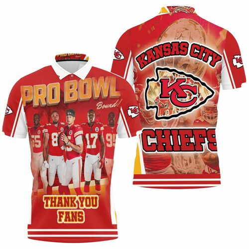 Kansas City Chiefs 2021 Super Bowl Afc West Division Pro Bowl Polo Shirt Model A20007 All Over Print Shirt 3d T-shirt