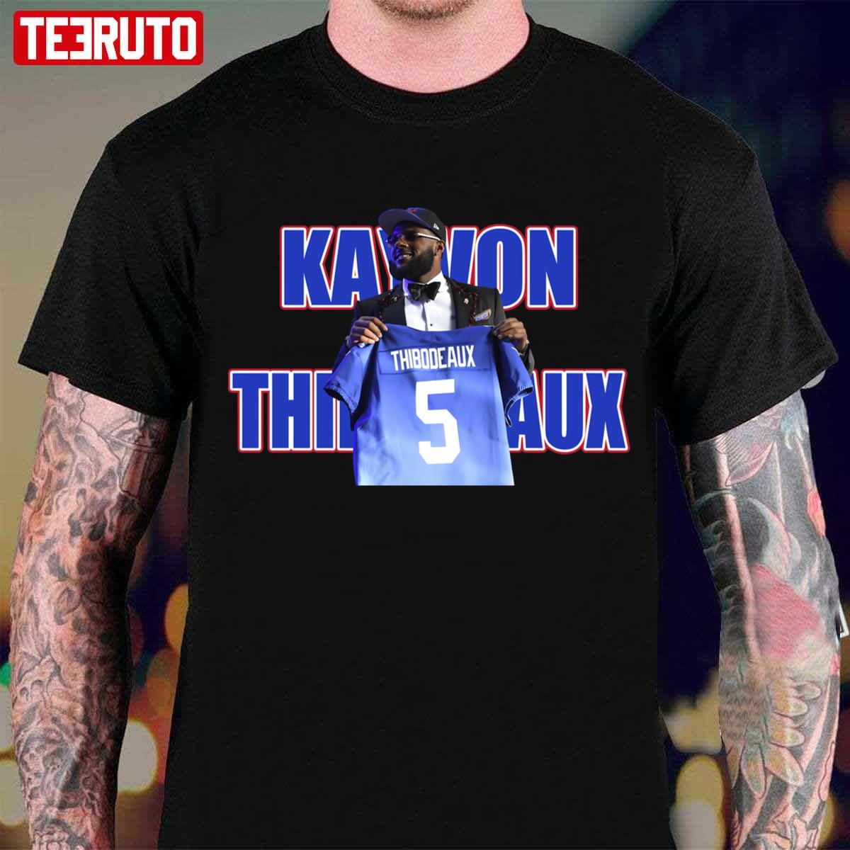 Kayvon Thibodeaux NY Giants Football Unisex T-shirt - Teeruto