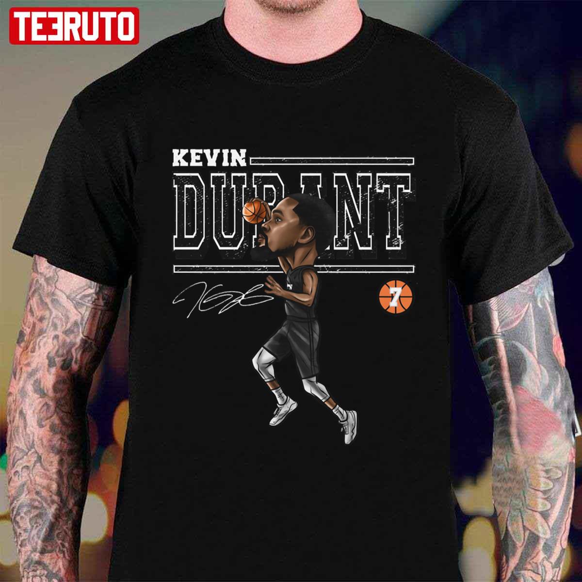 Kevin Durant Cartoon Basketball Vintage Bootleg Unisex T-shirt