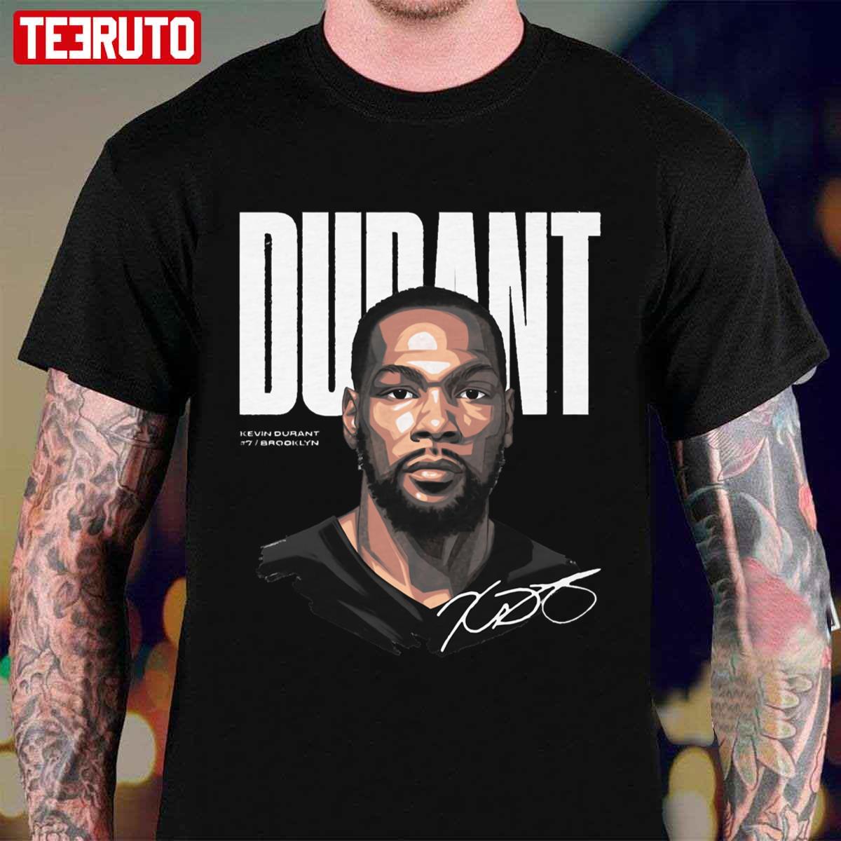 Kevin Durant Game Face Vector Art Unisex T-shirt