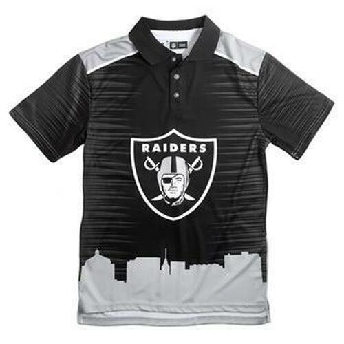 Las Vegas Raiders Thematic Polyester Polo Shirt 3d All Over Print Shirt All Over Print Shirt 3d T-shirt