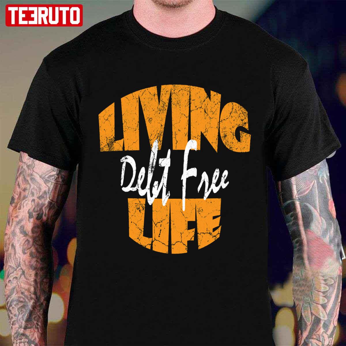 Living Life Debt Free Dave Ramsey Vintage Unisex T-Shirt