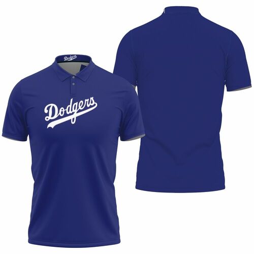 Los Angeles Dodgers Royal Jersey Inspired Style Polo Shirt Model A31949 All Over Print Shirt 3d T-shirt